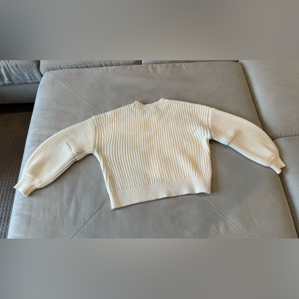 Banana Republic Cream Ribbed Sweater - Picture 5 of 6